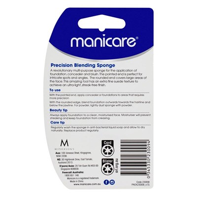Manicare Precision Blending Sponge New