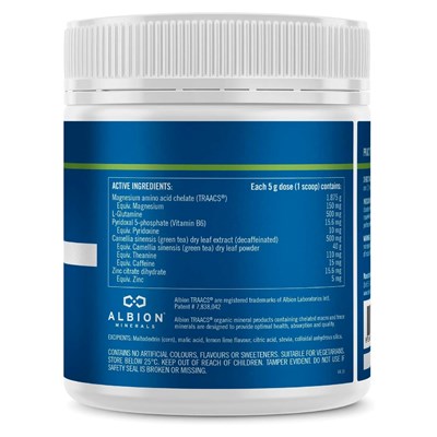 Medlab Mg Optima Relax Lemon Lime Flavoured Powder 150g