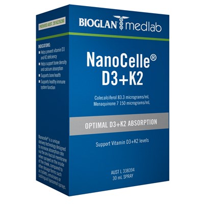 Medlab NanoCelle D3 + K2 30mL