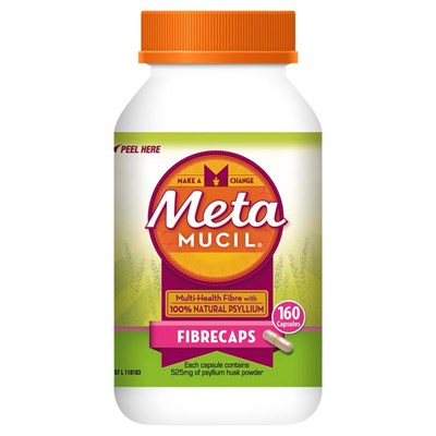 Metamucil Fibrecaps 160 Capsules