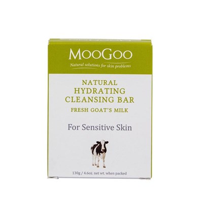MooGoo Hydrating Cleansing Bar Goats Milk 130g