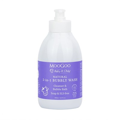 MooGoo 2-in-1 Bubbly Wash 500mL