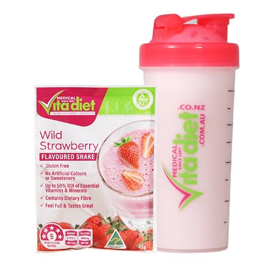 Vita Diet Wild Strawberry Shake 14 Pack
