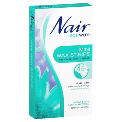 Nair Easiwax Mini Wax Strips 20 Pack