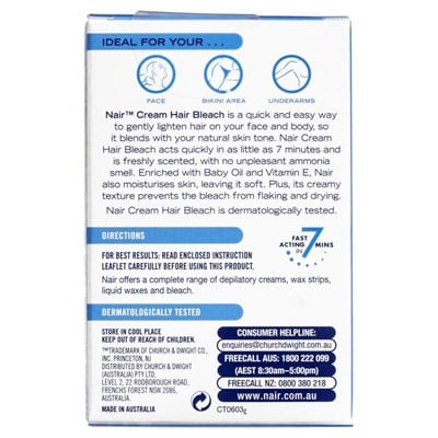 Nair Cream Hair Bleach 28g