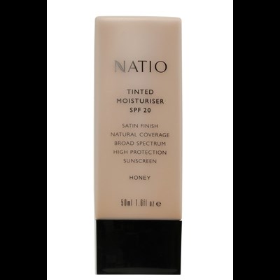 Natio Tinted Moisturiser SPF 20 Honey