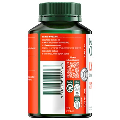 Nature's Own Lysine 1000mg 100 Tablets