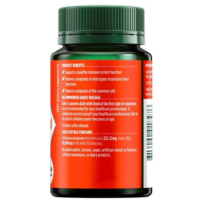 Nature's Own High Strength Echinacea 10,000mg 30 Capsules
