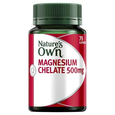 Nature's Own Magnesium Chelate 500mg 75 Tablets