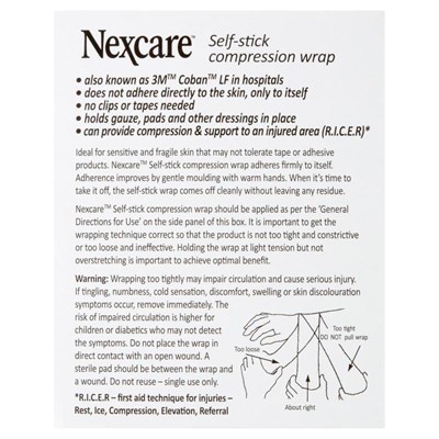 Nexcare No Hurt Wrap 75mm x 2m