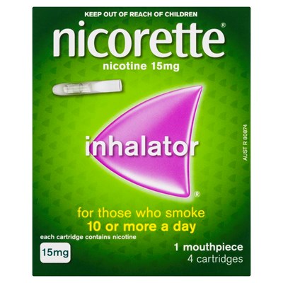 Nicorette Inhalator 15mg 4 Pack