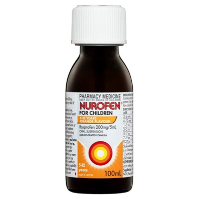 Nurofen For Children 5-12yrs Orange 100mL