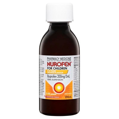 Nurofen For Children 5-12yrs Orange 200mL