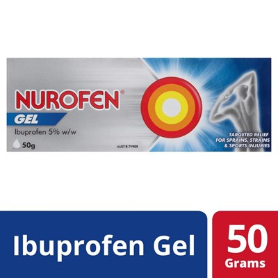 Nurofen Pain and Inflammation Relief Gel 5% Ibuprofen 50g