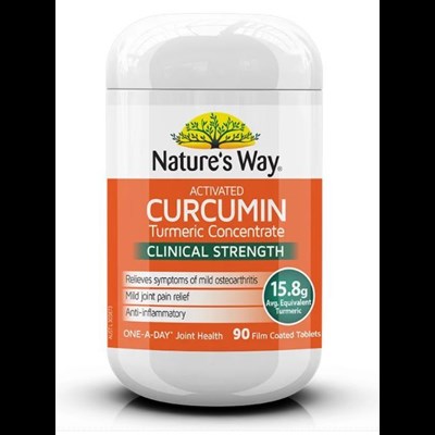 Nature's Way Activated Curcumin 90 Tablets