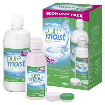 Opti-Free PureMoist Contact Lens Solution Economy Pack