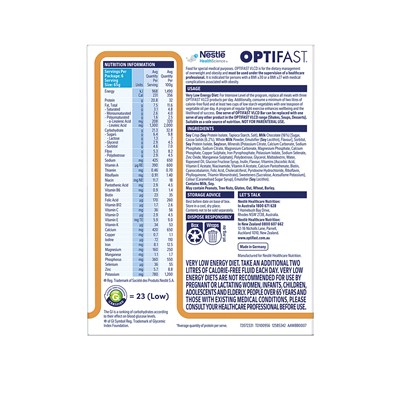 OPTIFAST VLCD Bar Cappuccino Flavour 6 Pack 390g