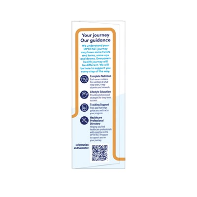OPTIFAST VLCD Bar Cappuccino Flavour 6 Pack 390g