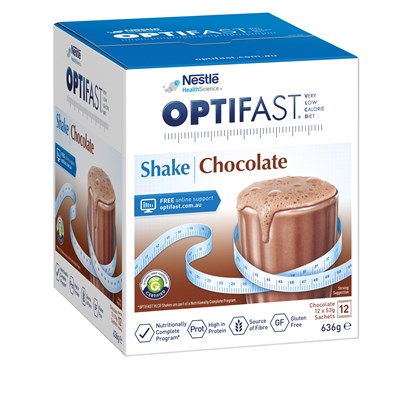 OPTIFAST VLCD Shake Chocolate (12 Pack)