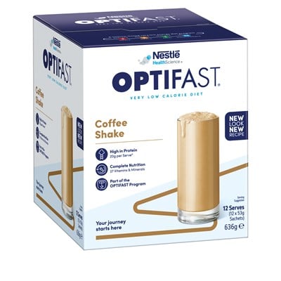 OPTIFAST VLCD Shake Coffee (12 Pack)