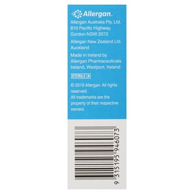 Optive Fusion Lubricant Eye Drops 10mL
