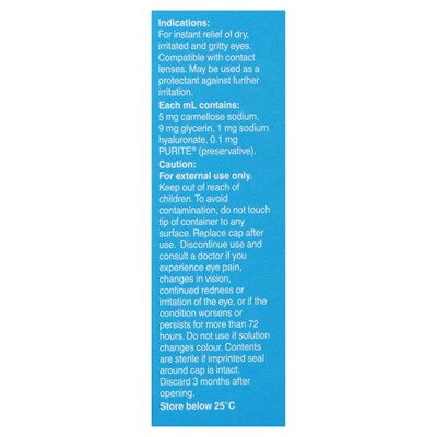 Optive Fusion Lubricant Eye Drops 10mL