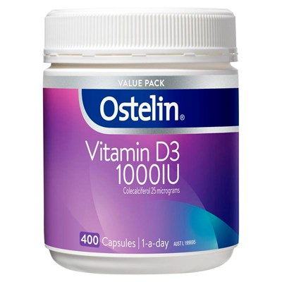 Ostelin Vitamin D3 1000IU 130 Capsules