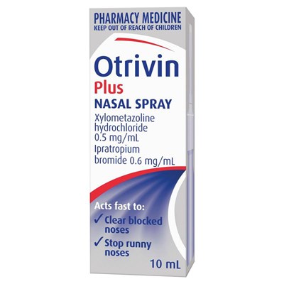 Otrivin Plus Nasal Spray 10mL