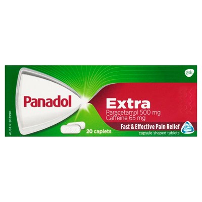 Panadol Extra with Optizorb 20 Caplets