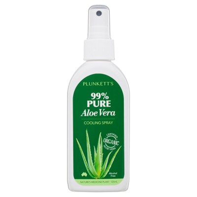 Plunketts 99% Pure Aloe Vera Spray 125ml