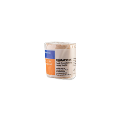 Primacrepe Elastic Crepe Bandage Heavy Tan 5cm x 2.3m
