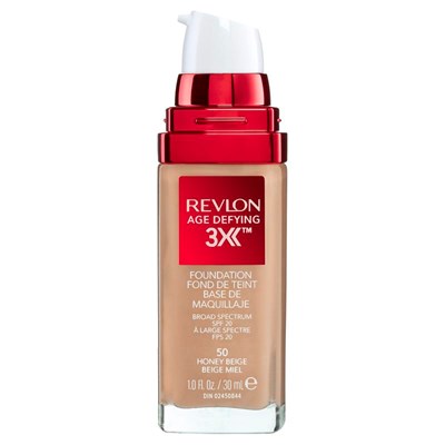 Revlon Age Defying™ 3X Foundation Honey Beige 30mL