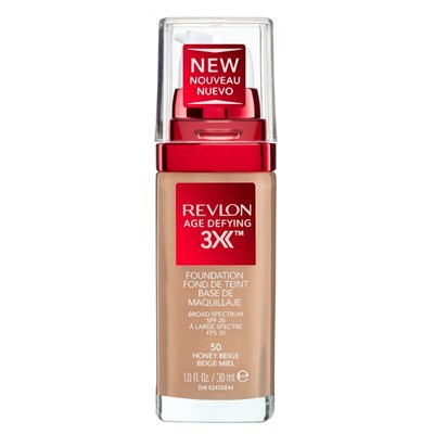 Revlon Age Defying™ 3X Foundation Honey Beige 30mL