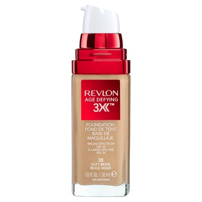 Revlon Age Defying™ 3X Foundation Soft Beige 30mL