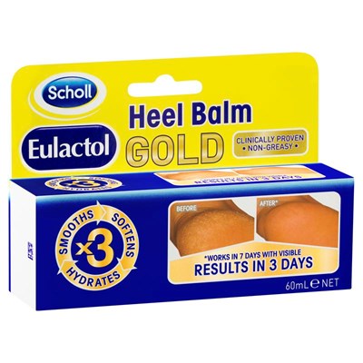 Scholl Eulactol Cracked Heel Balm Gold 60mL