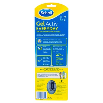 Scholl Gel Activ Everyday Insoles Men