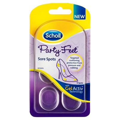 Scholl Party Feet Inserts Sore Spots