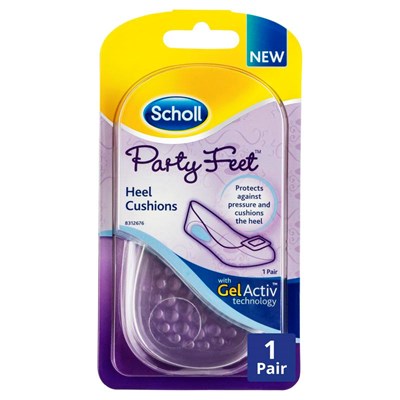 Scholl Party Feet Inserts Heel Cushion