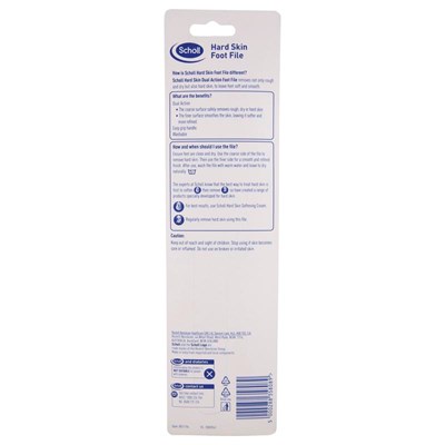 Scholl Hard Skin Manual Foot File