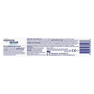 Sensodyne Repair & Protect Sensitive Toothpaste 100g
