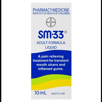 SM 33 Adult Formula Liquid 10mL