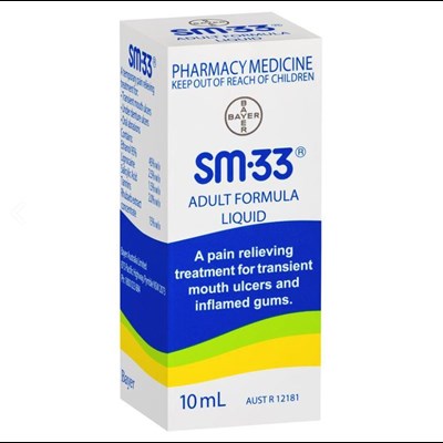SM 33 Adult Formula Liquid 10mL