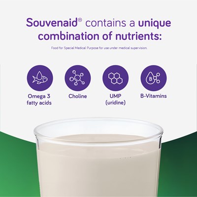 Souvenaid Vanilla 125ml 4 Pack