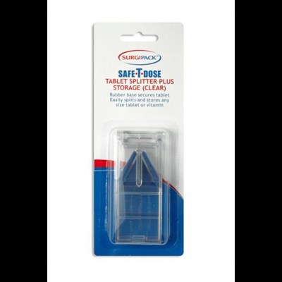 SurgiPack Safe-T-Dose Tablet Splitter Plus Storage