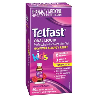 Telfast Kids Oral Liquid 60mL