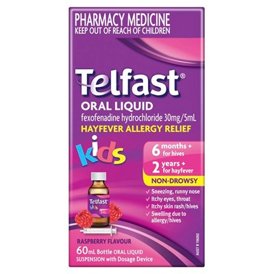 Telfast Kids Oral Liquid 60mL