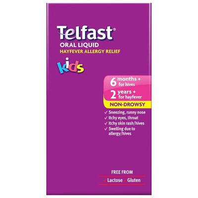 Telfast Kids Oral Liquid 60mL