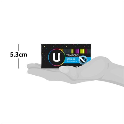 U by Kotex Tampons Regular 16 Pack