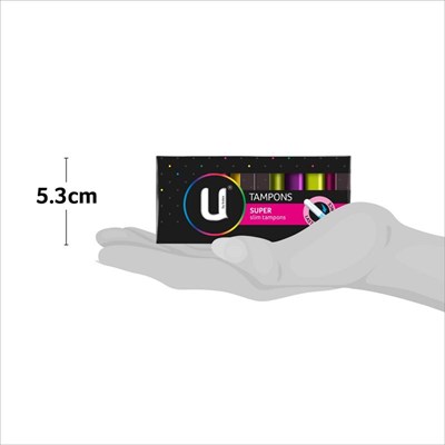 U by Kotex Tampons Super 16 Pack