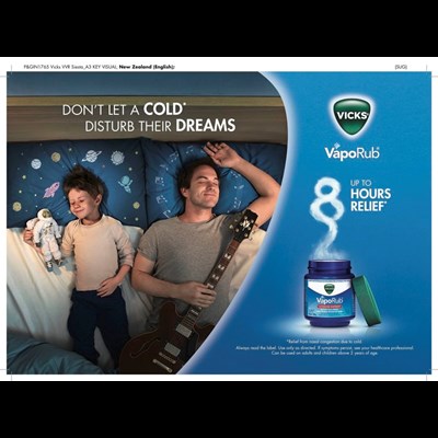 Vicks VapoRub Chest Rub and Vaporizing Ointment Decongest 100g